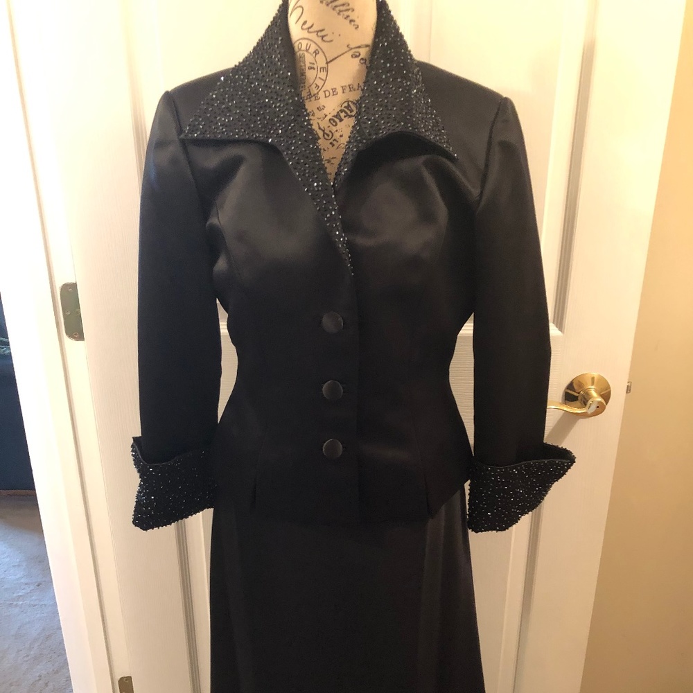 Js Collections Skirt And Jacket Top Size 8 - image 1